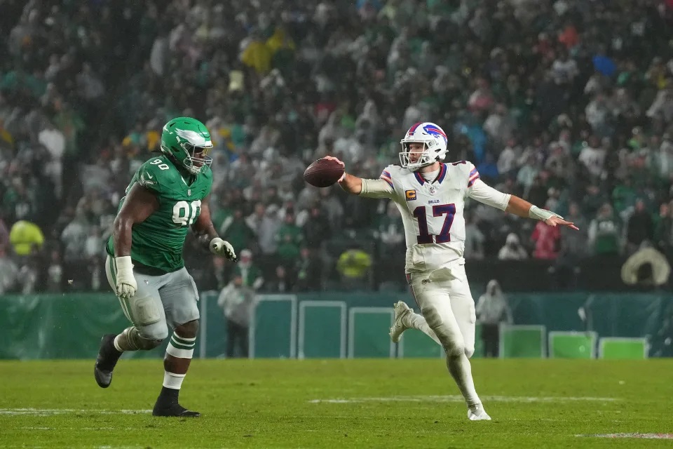 Sports Book Stuff Jalen Hurts, Josh Allen deliver instant Week 12